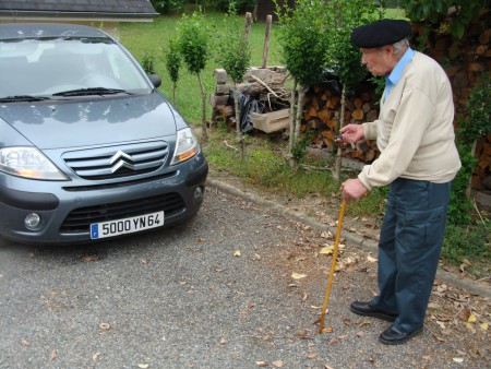 Je prends ma voiture