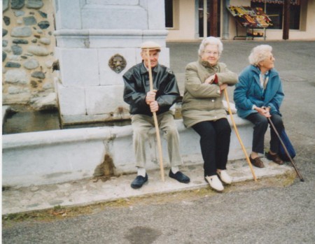 Accompagnant la transhumance